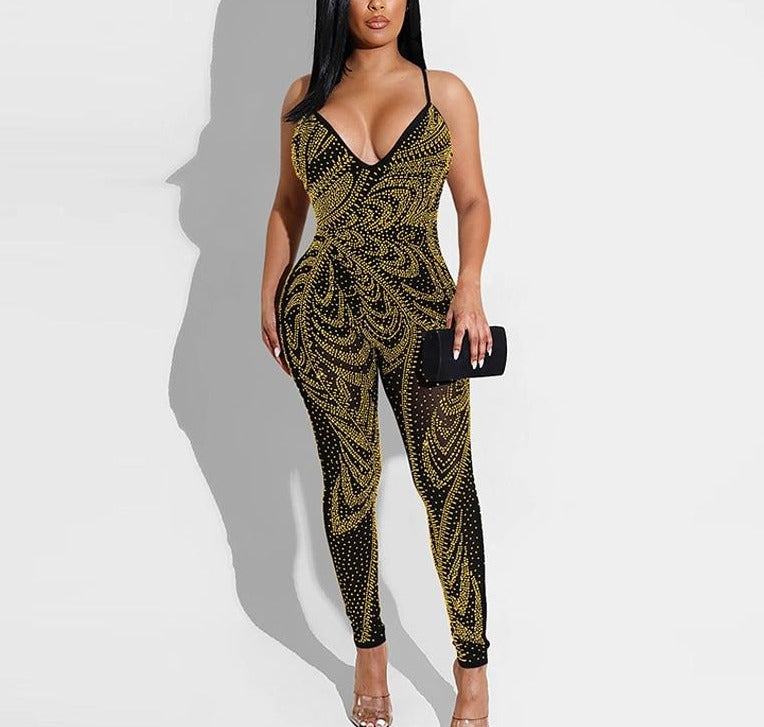 Slay With Me Sequin Jumpsuit